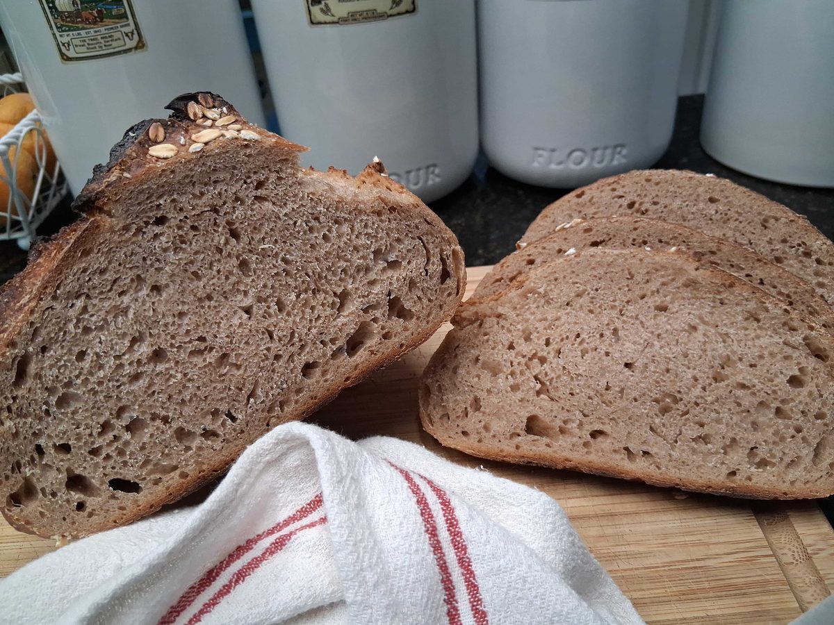 Previous bake crumb shot