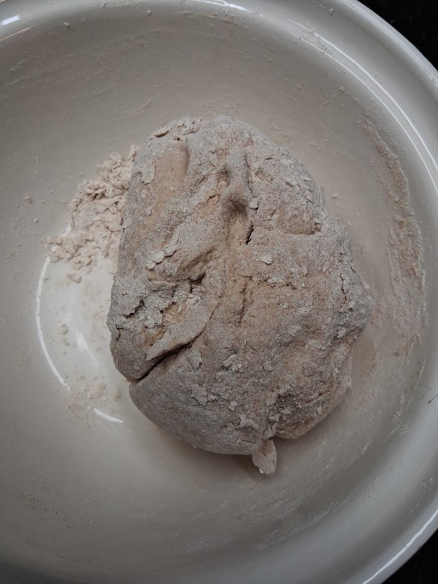 Ball smoothing as flour hydrates
